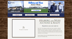 Desktop Screenshot of helbergnussauction.com